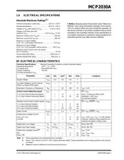 MCP2030AT-I/ST 数据规格书 3