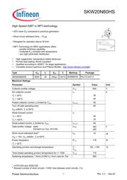 SKW20N60 datasheet.datasheet_page 1