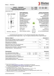 P4KE100 数据规格书 1
