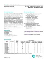 MAX6316LUK29BX+T datasheet.datasheet_page 1