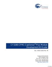 CY3280-CPM1 数据规格书 1