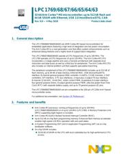 LPC1769FBD100,551 datasheet.datasheet_page 1