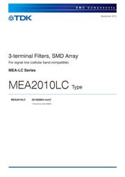 MEA2010LC220T002 数据规格书 1