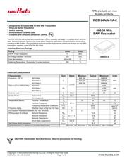 RO3073A-1 数据规格书 1