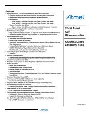 AT32UC3L0256-D3HT datasheet.datasheet_page 1