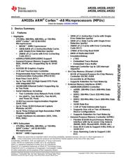 AM3352ZCE50 数据规格书 1