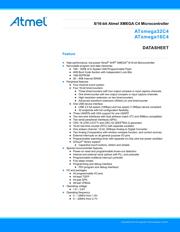 ATXMEGA16C4-AUR 数据规格书 1