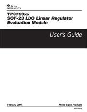 TPS76915DBVRG4 datasheet.datasheet_page 1