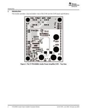 TPA3200D1EVM 数据规格书 2