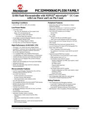 PIC32MM0064GPL036-E/MV datasheet.datasheet_page 1