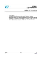 STR750FV1T6 数据规格书 1