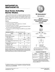 BAT54CWT1G 数据规格书 1