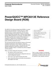 MPC8313ECVRAFFC datasheet.datasheet_page 1