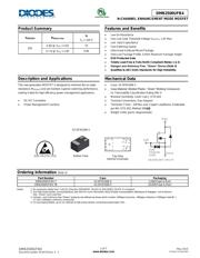 DMN2500UFB4-7B 数据规格书 1