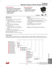 D105J12S205QA 数据规格书 1