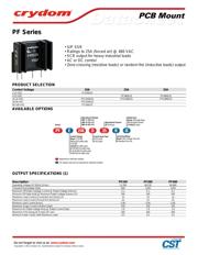 PFE380D25R 数据规格书 1